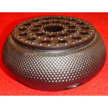 High Quality Embossed Cast Iron Warmer BSCI LFGB FDA Approved